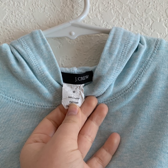 J. Crew Blue Hoodie - Picture 3 of 3